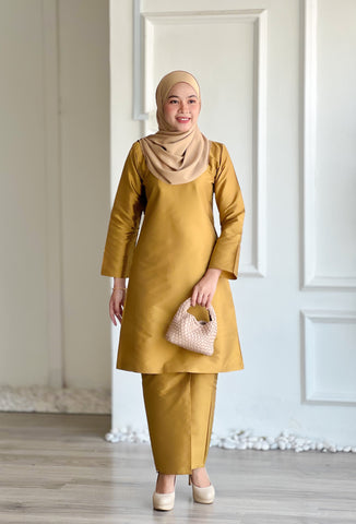 Sarimah Kurung (Mustard Gold)