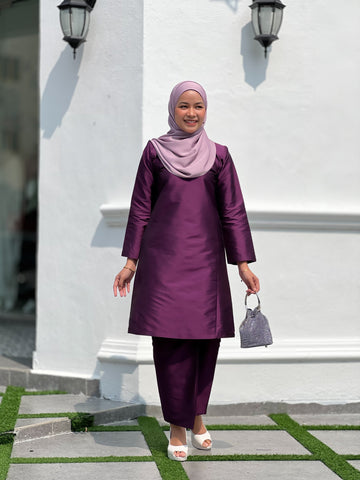 Sarimah Kurung (Dark purple)